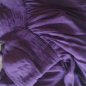 Donna Morgan eggplant purple dress